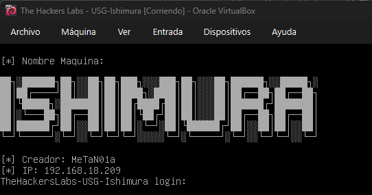 Ejemplo de arranque de la máquina virtual y obtención de IP